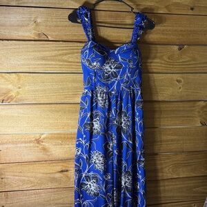 NWT Band of the Free Blue Floral Jumpsuit Size Small